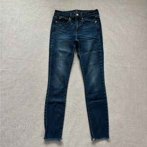 Gap denim jeans with raw hem.